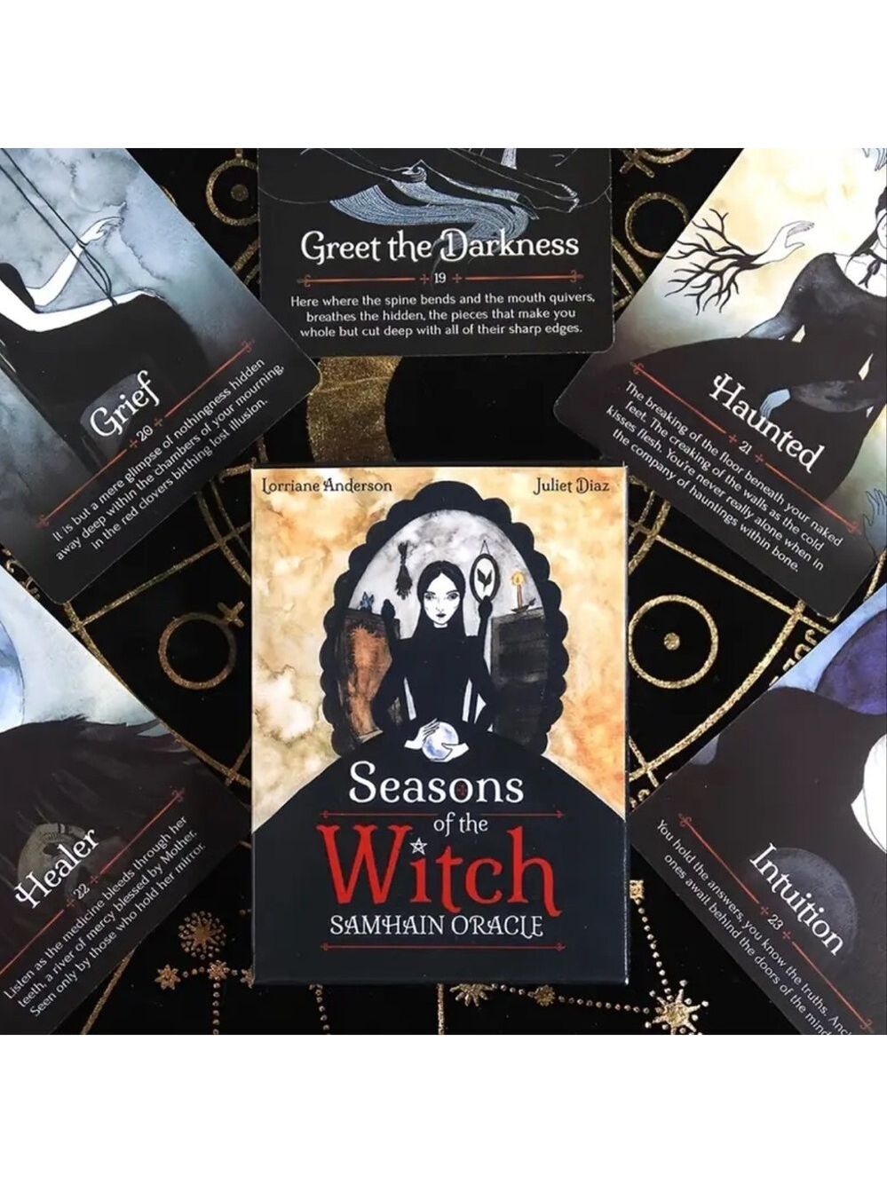Seasons of the Witch: Samhain Oracle Diaz Anderson Tarot Card Deck